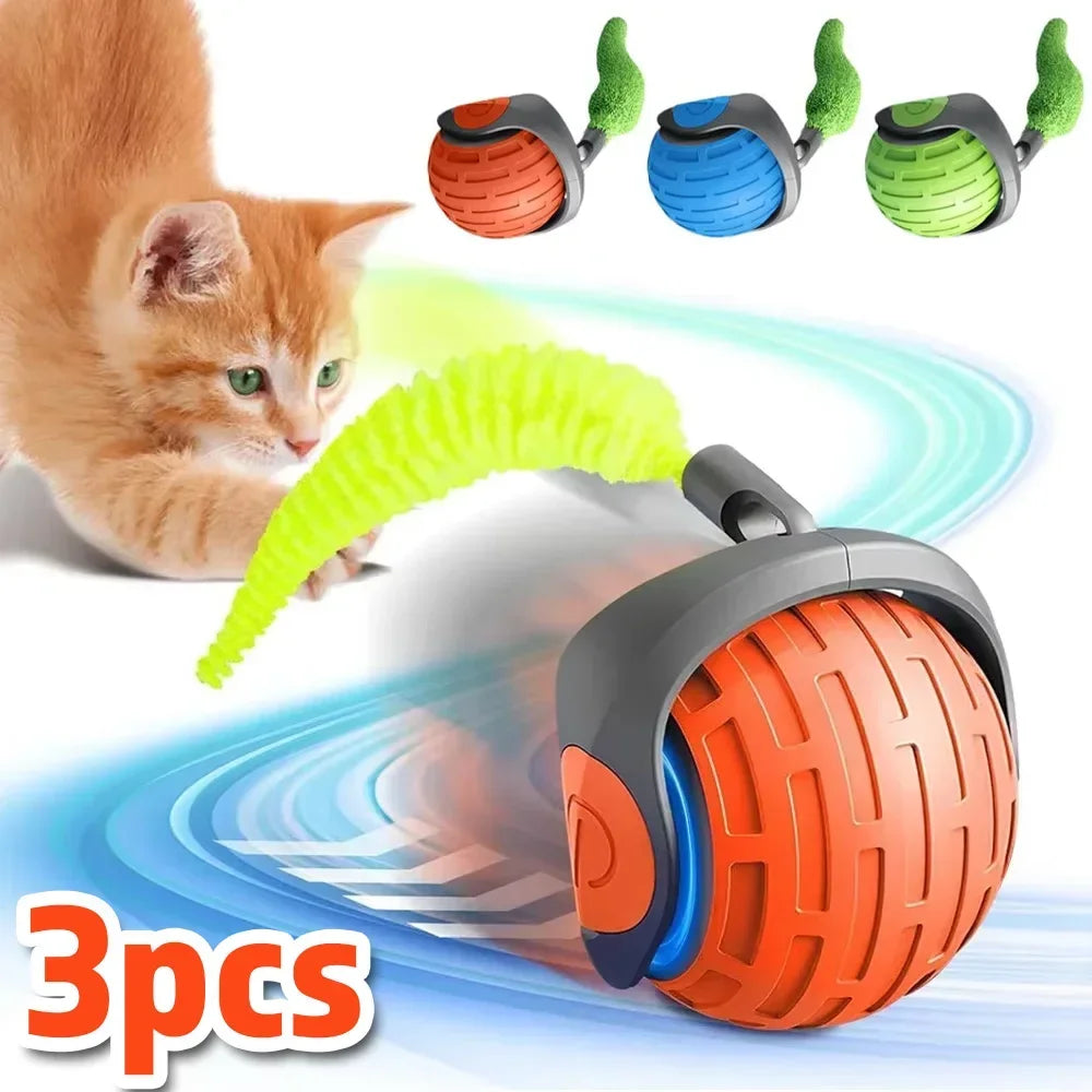Smart Rechargeable Cat Interactive Ball Toy for Dogs and Cats