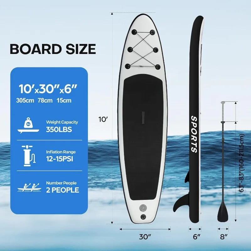 Inflatable Stand Up Paddle Board Ultra Light with Accessories Kit