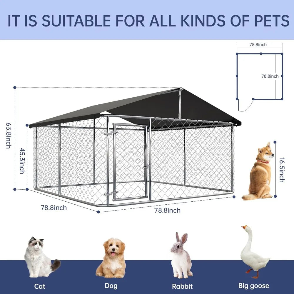 Hign-concerned Outdoor Dog Enclosure Heavy Duty Kennel