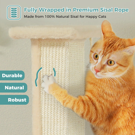 PAWZ Road Cat Scratching Post Ultimate Sisal Scratcher Toy
