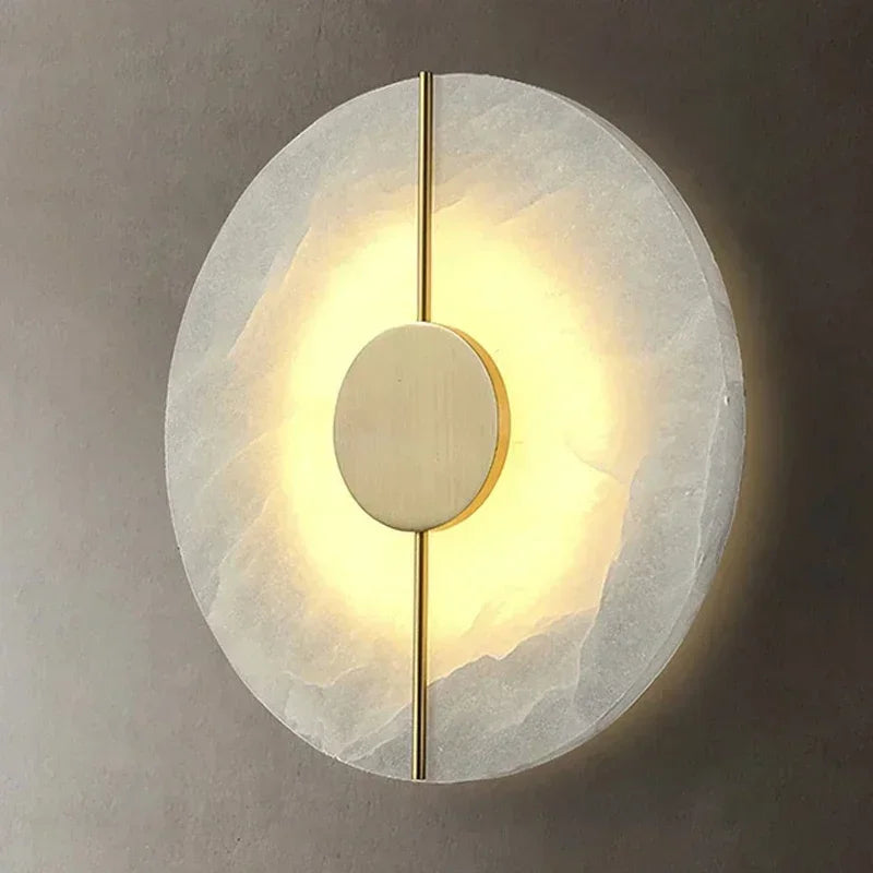 Modern Creative Marble Wall Lamp by NoEnName