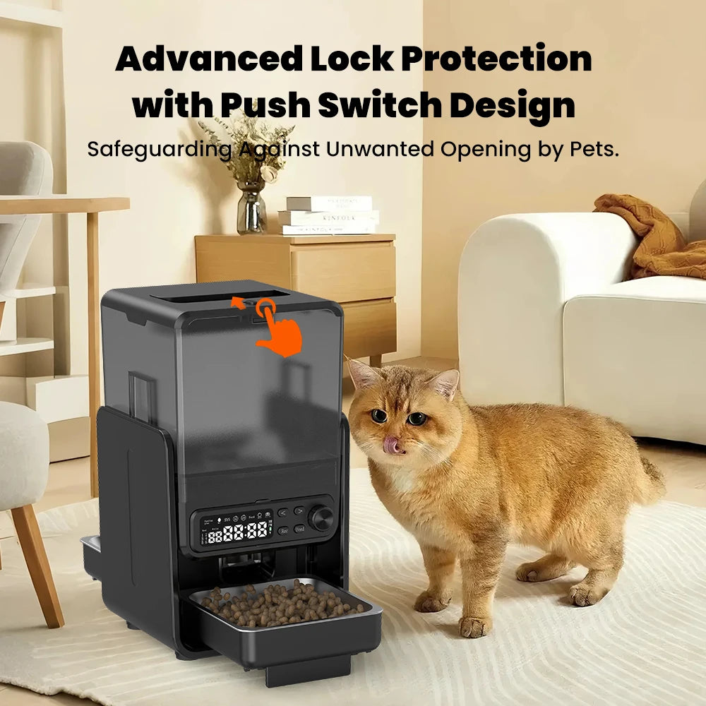 Cityflee Smart Pet Feeder For Cats And Dogs Timed Feeding