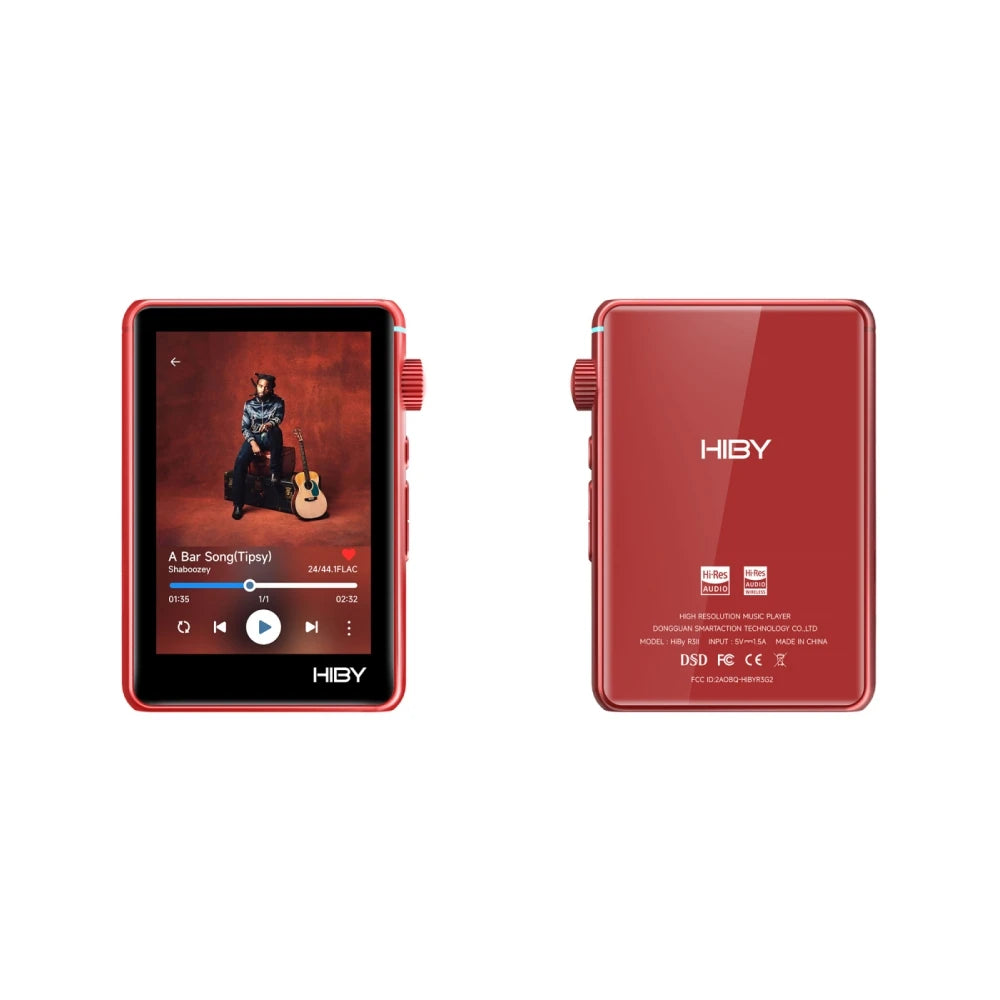 HiBy R3 II Music Player Bluetooth WiFi DAC Audio