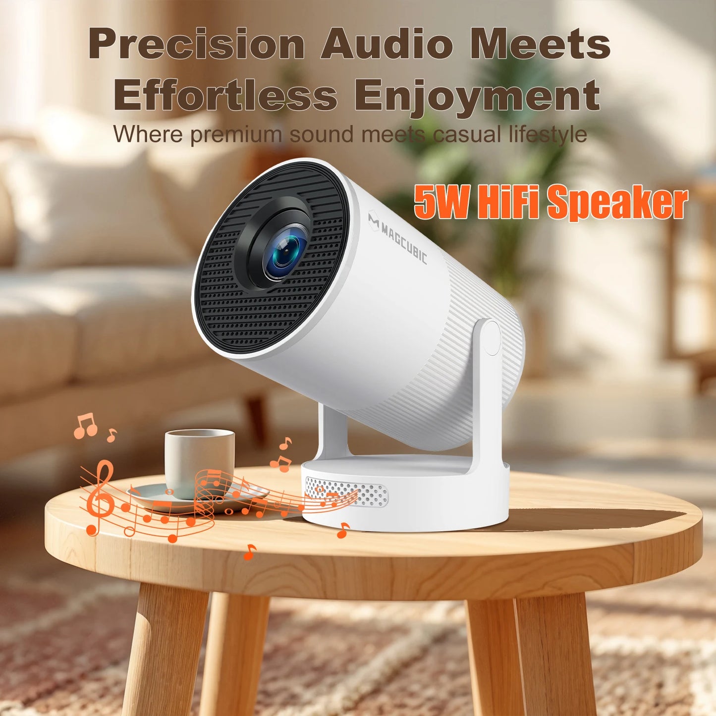 Magcubic HY300 Portable Projector With Android Built In