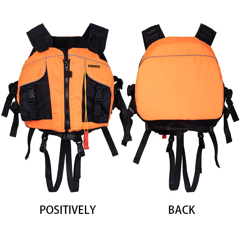 Buoyancy Swim Vest For Adults - Portable Inflatable Jacket