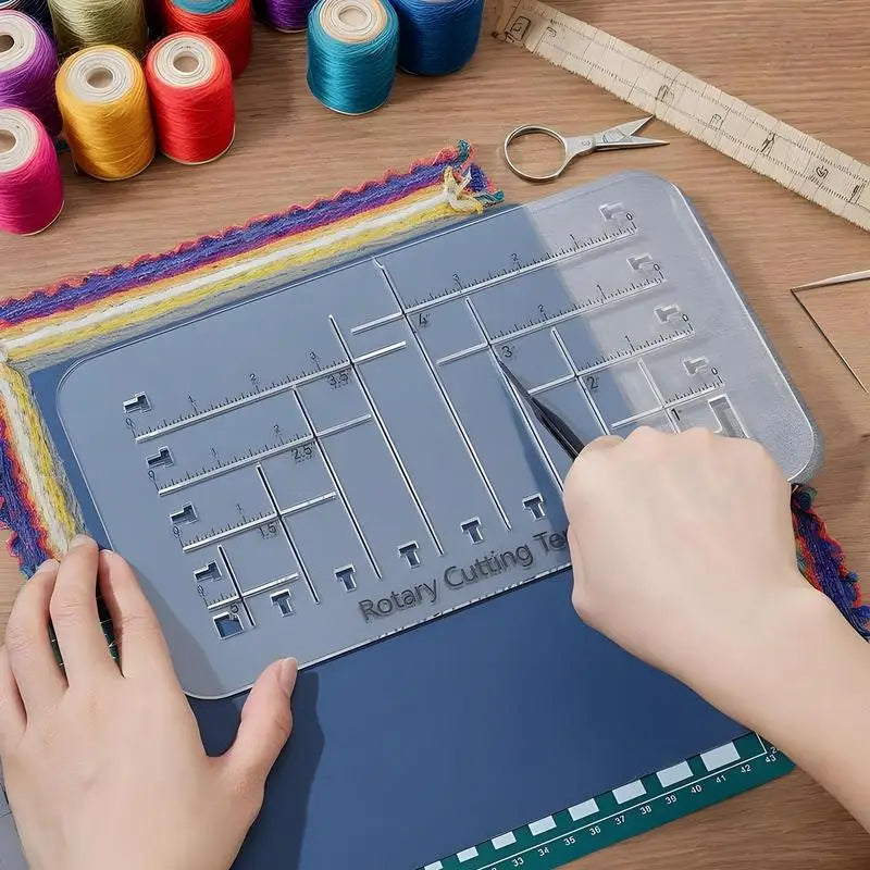 Acrylic Sewing Templates for Crafting Bags and Pouches