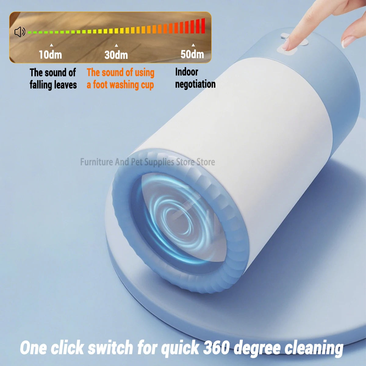 Choice Automatic Pet Paw Cleaner Electric USB Portable