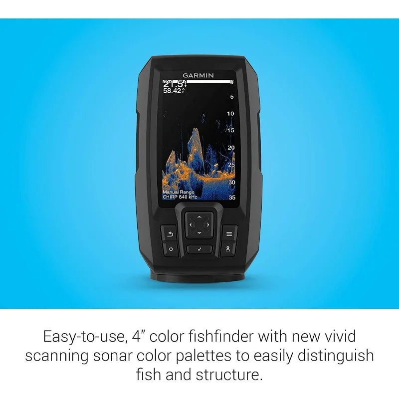 Garmin Striker Vivid 4cv Bundle With Transducer Cover