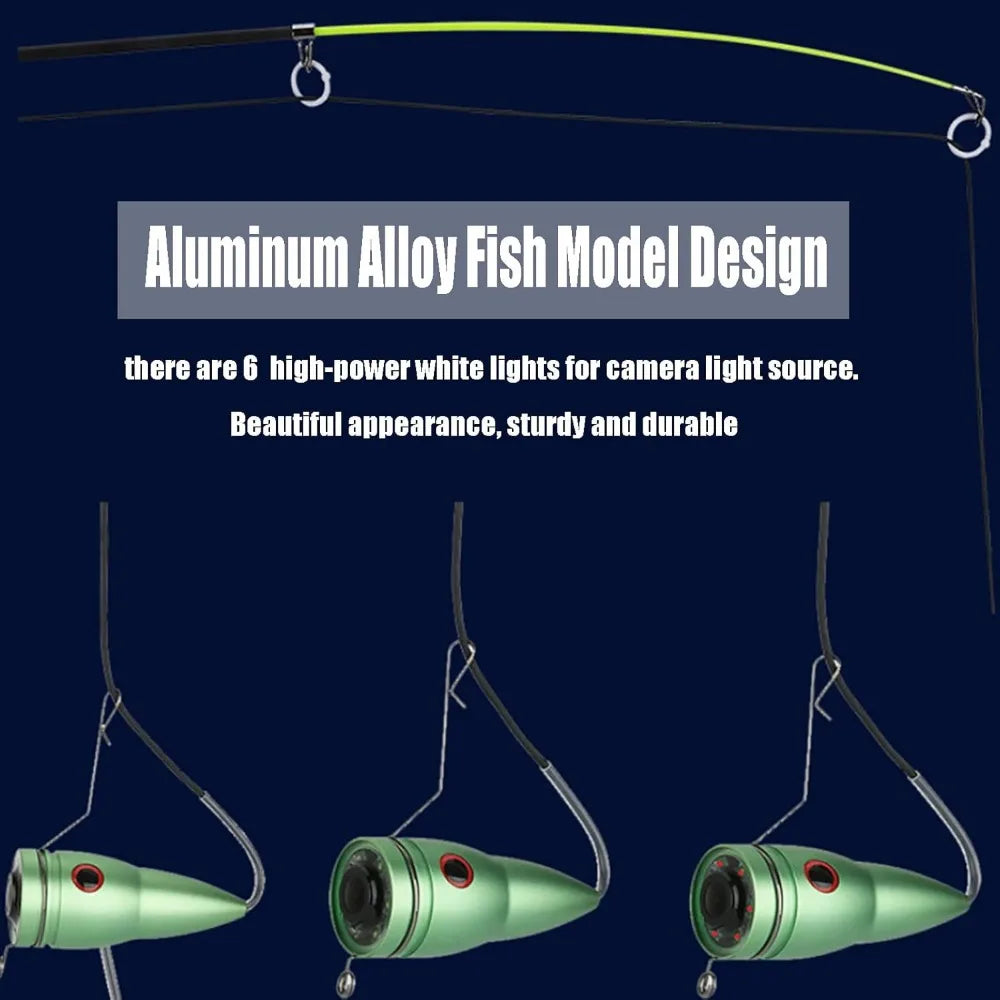 Portable Underwater Fishing Camera with 4.3 Inch Display