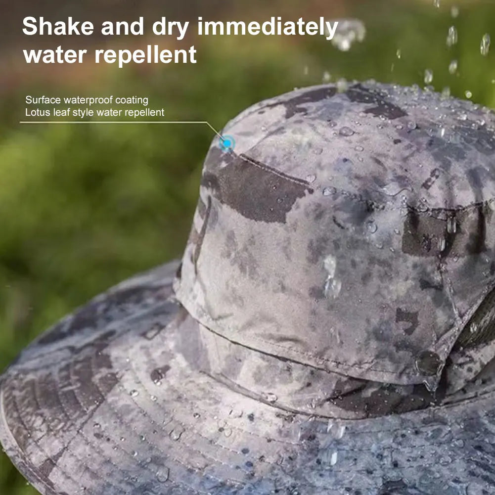 Guangdong Solar Powered Fan Hat UV Protection Wide Brim