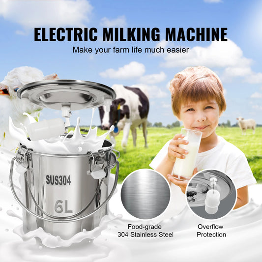 SucceBuy Goat Milking Machine Pulsation Cups Tubes