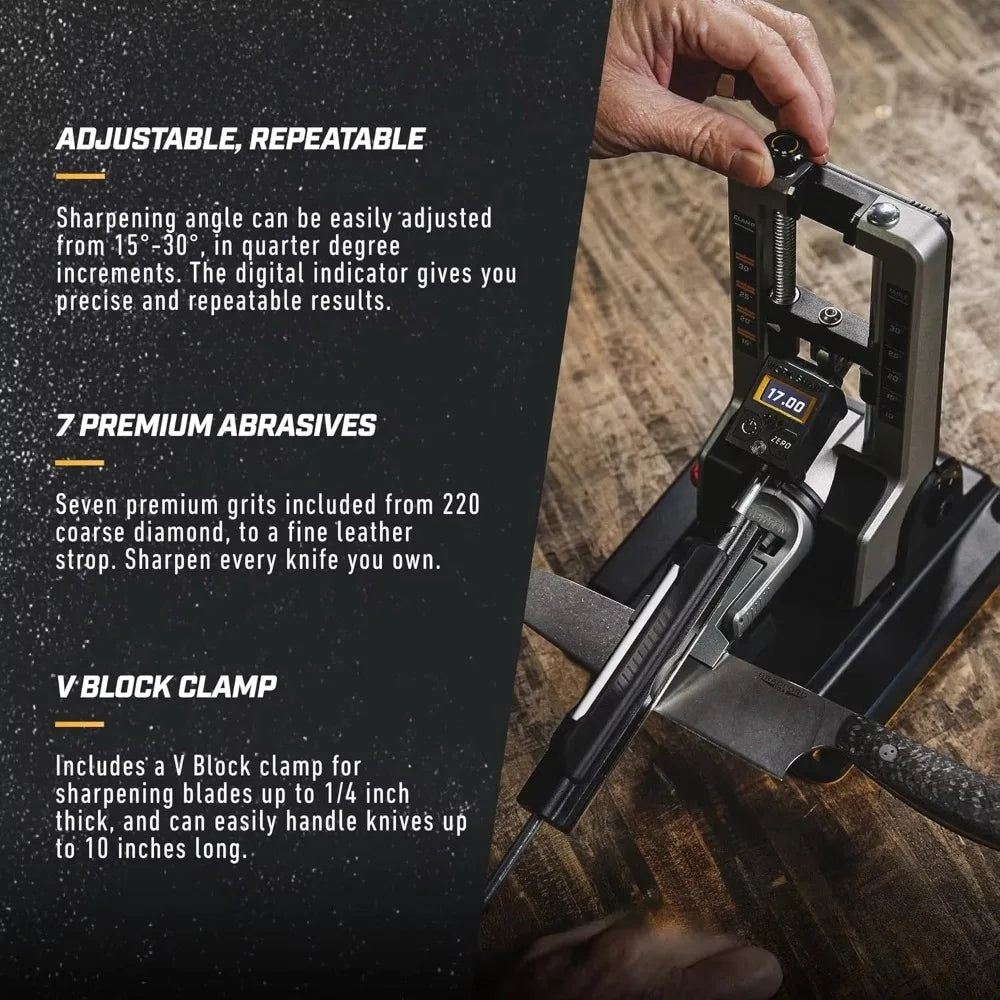Hign-concerned Precision Adjustable Knife Sharpener System