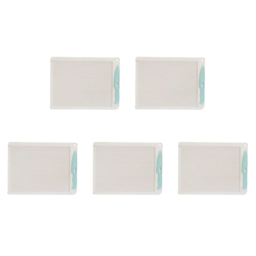 Mini Plastic Scoring Board with Measuring Grid for DIY Crafts