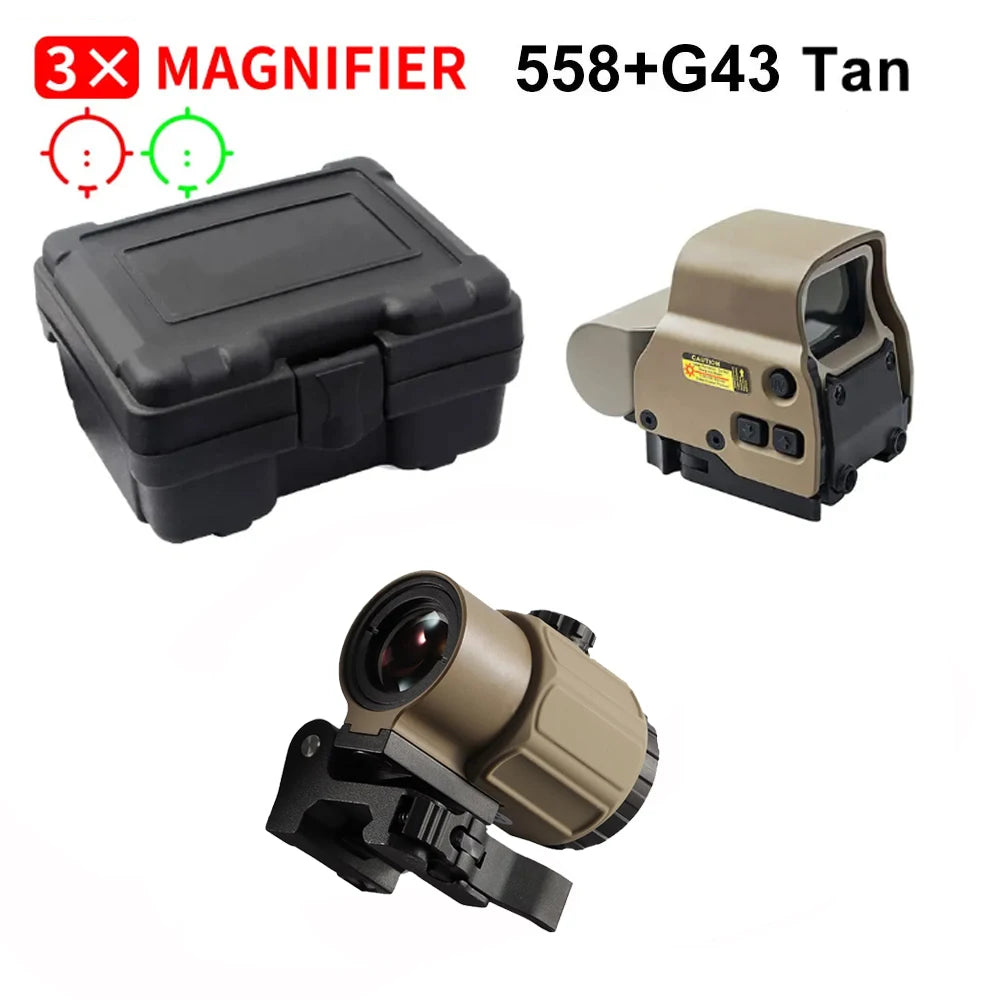Bestsight 558 Holographic Collimator Sight Quick Detach