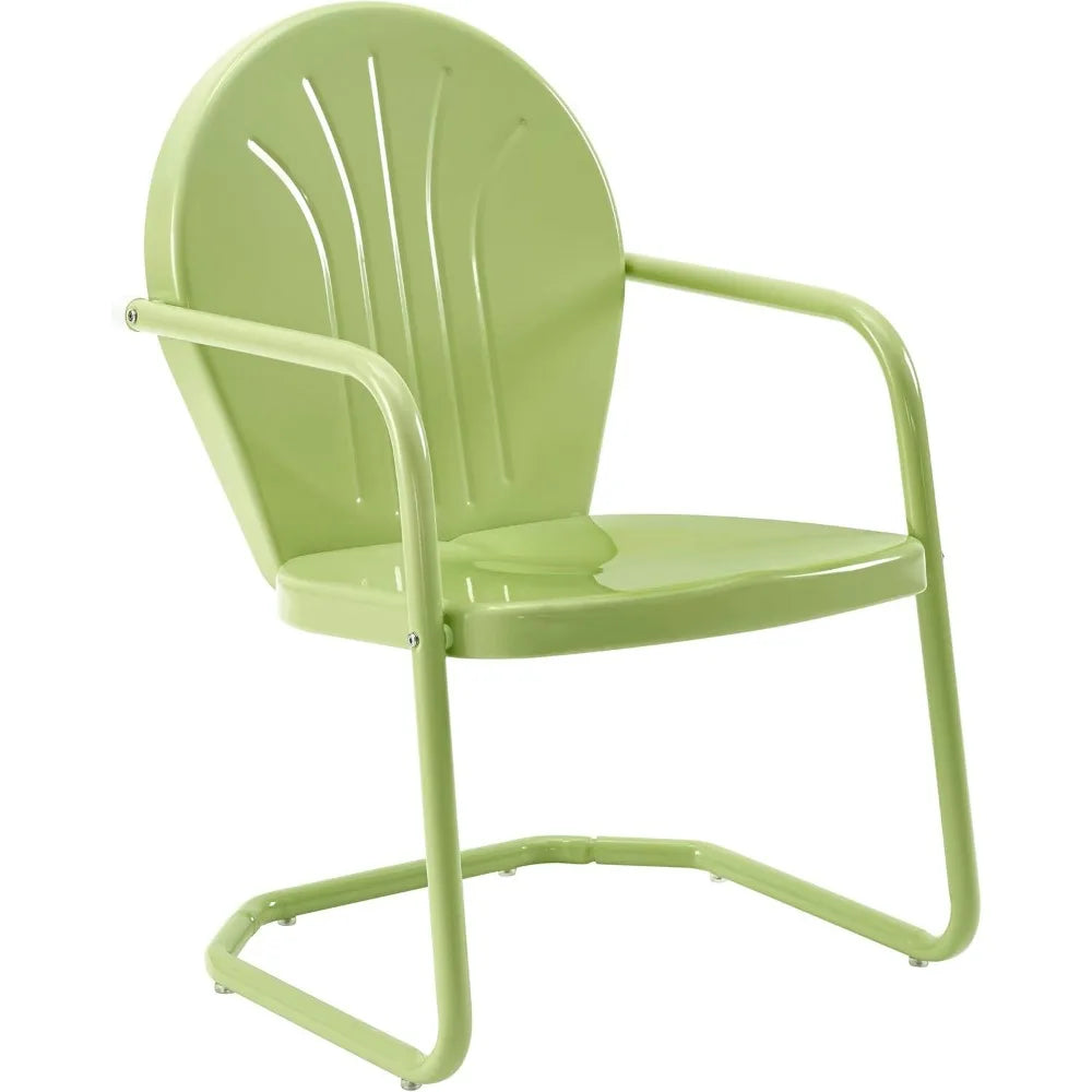Griffith Retro Metal Bistro Outdoor Chair And Table Set