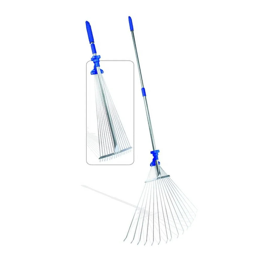 XMSJ Collapsible Rake Compact Garden Tool for Easy Storage
