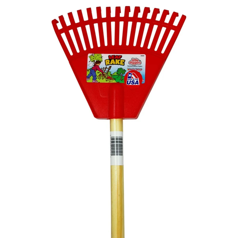 XMSJ Kids Garden Leaf Rake Child Safe Durable Tool