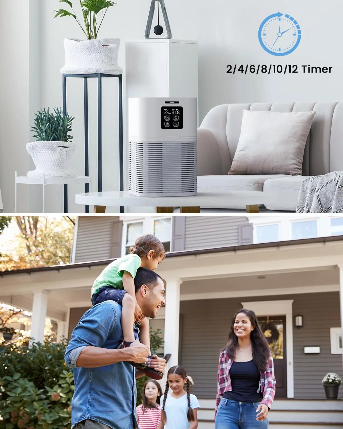 Kinsei Beauty 2 in 1 Air Purifier Aromatherapy Diffuser