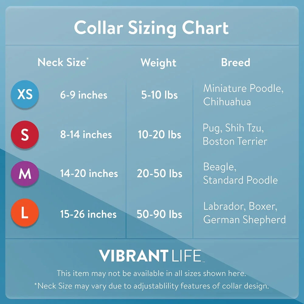 XMSJ Adjustable Neoprene Dog Collar With D Ring Buckle