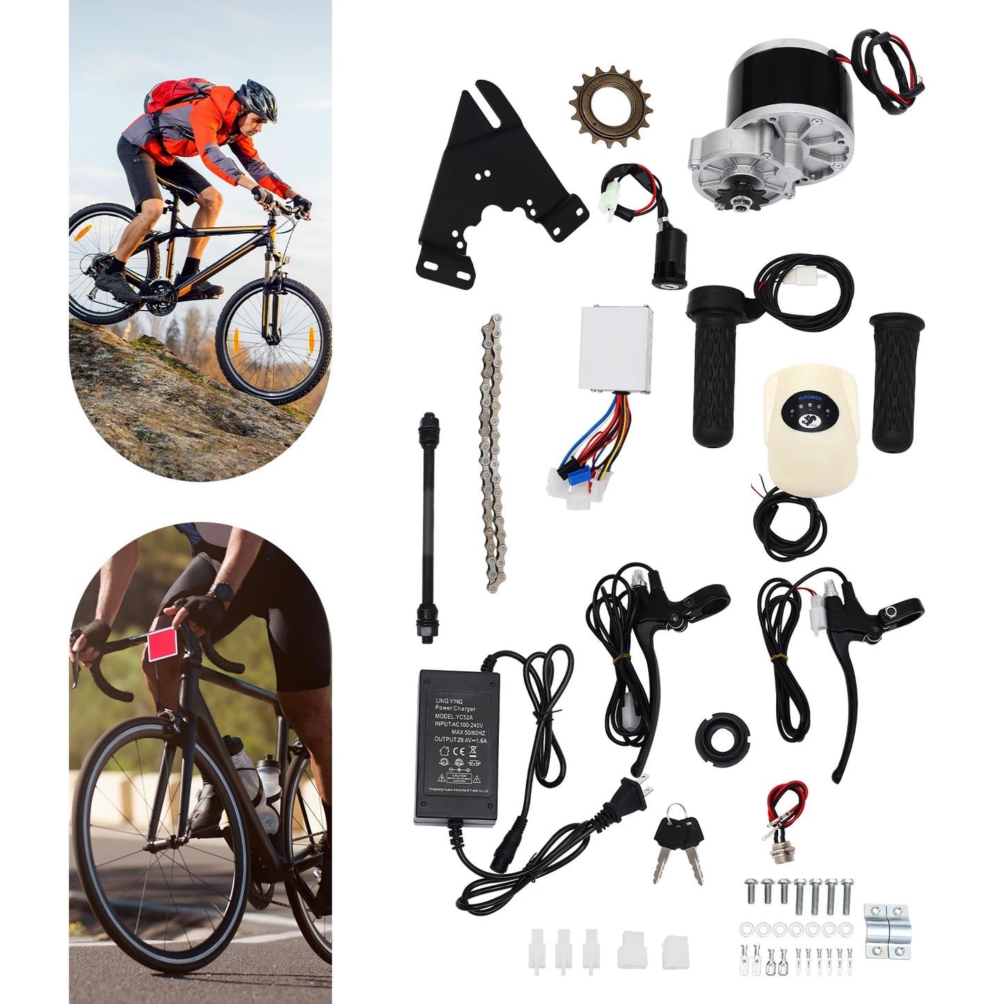 Hign Concerned 250W Electric Bike Mid Kit 24V US EU