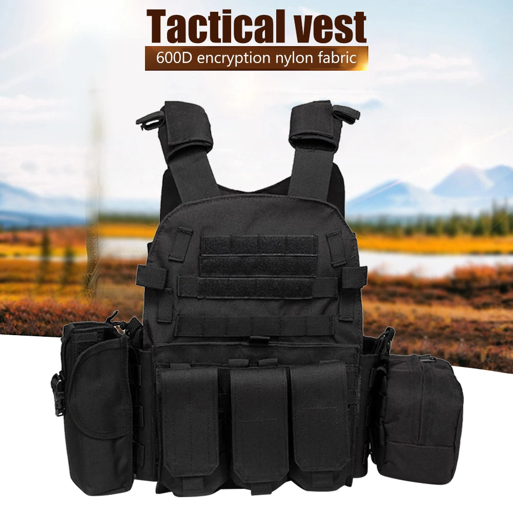 Guangdong Nylon Tactical Vest Carrier MOLLE Airsoft