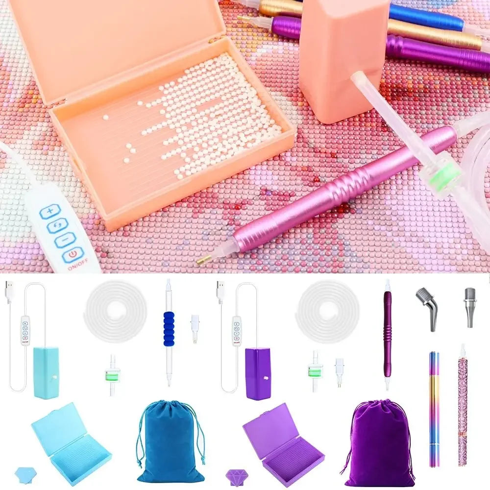 Hign-concerned Chemical Vacuum Diamond Painting Pen Kit