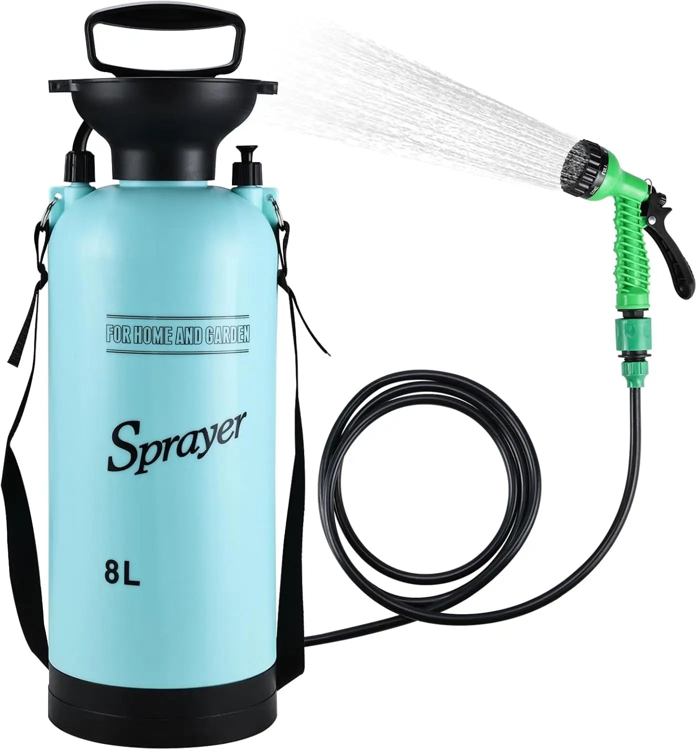 Portable Camping Shower Hand Pressure Rinse Kit for Outdoor Use
