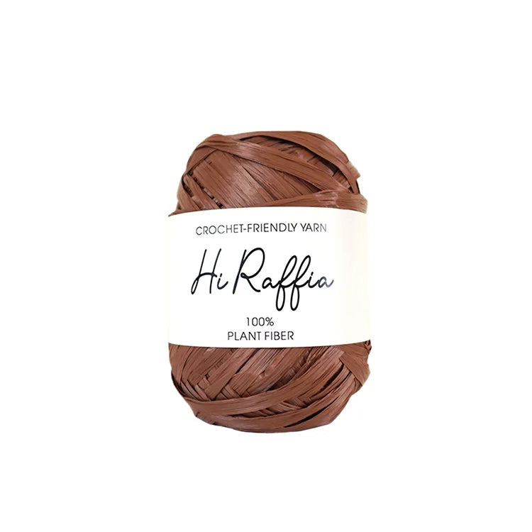 Zhejiang Natural Raffia Straw Yarn 100 Plant Fibre Crochet