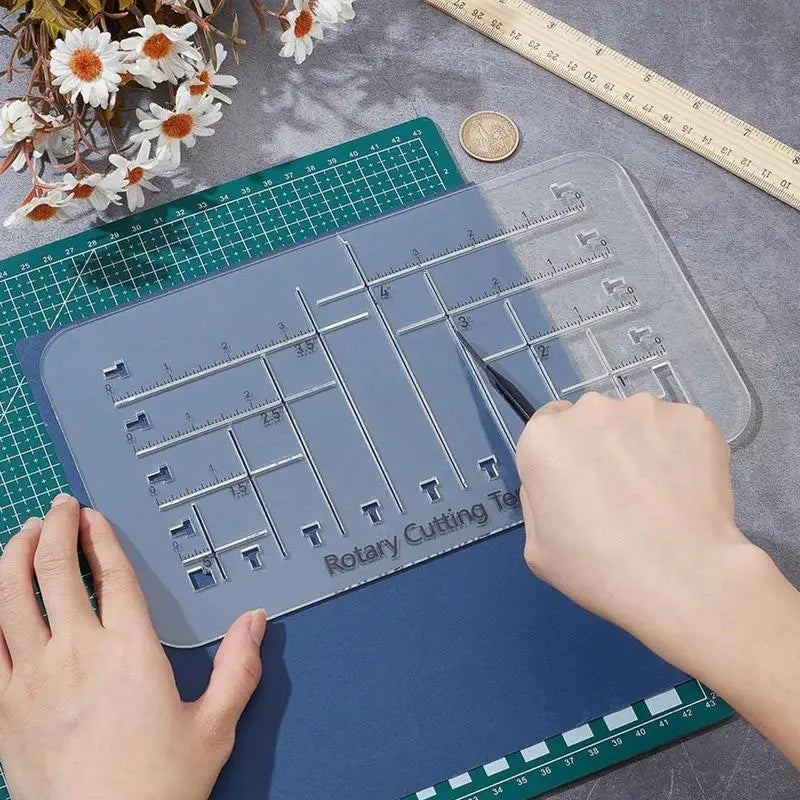 Acrylic Sewing Templates for Crafting Bags and Pouches