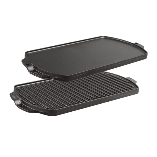 Lodge Seasoned Cast Iron Reversible Grill Griddle Pan