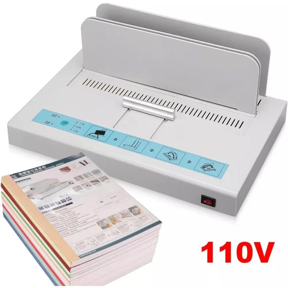 110V Perfect Binding Machine Thermal Binder For Documents