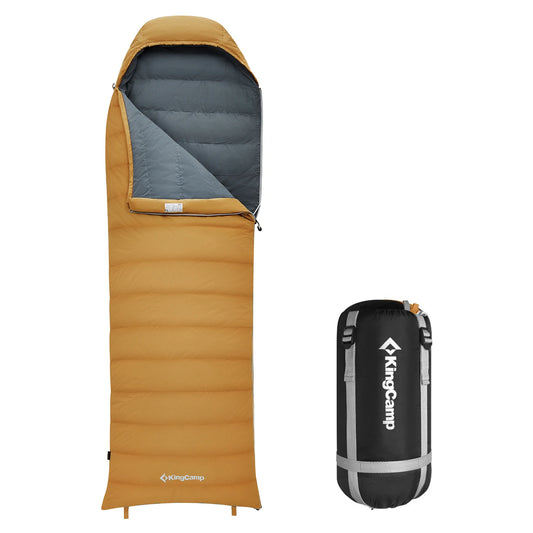 KingCamp Lightweight Down Sleeping Bag for Camping and Hiking