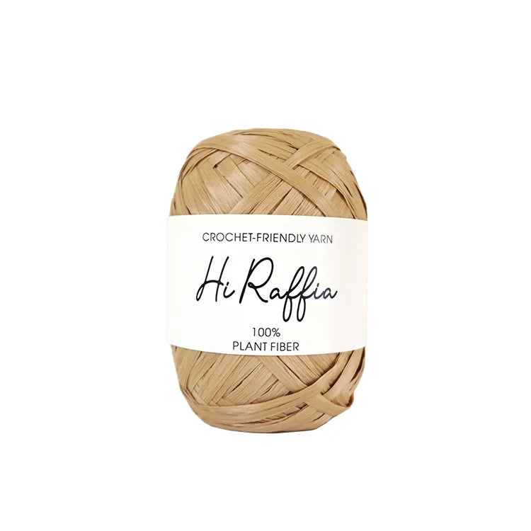 Zhejiang Natural Raffia Straw Yarn 100 Plant Fibre Crochet