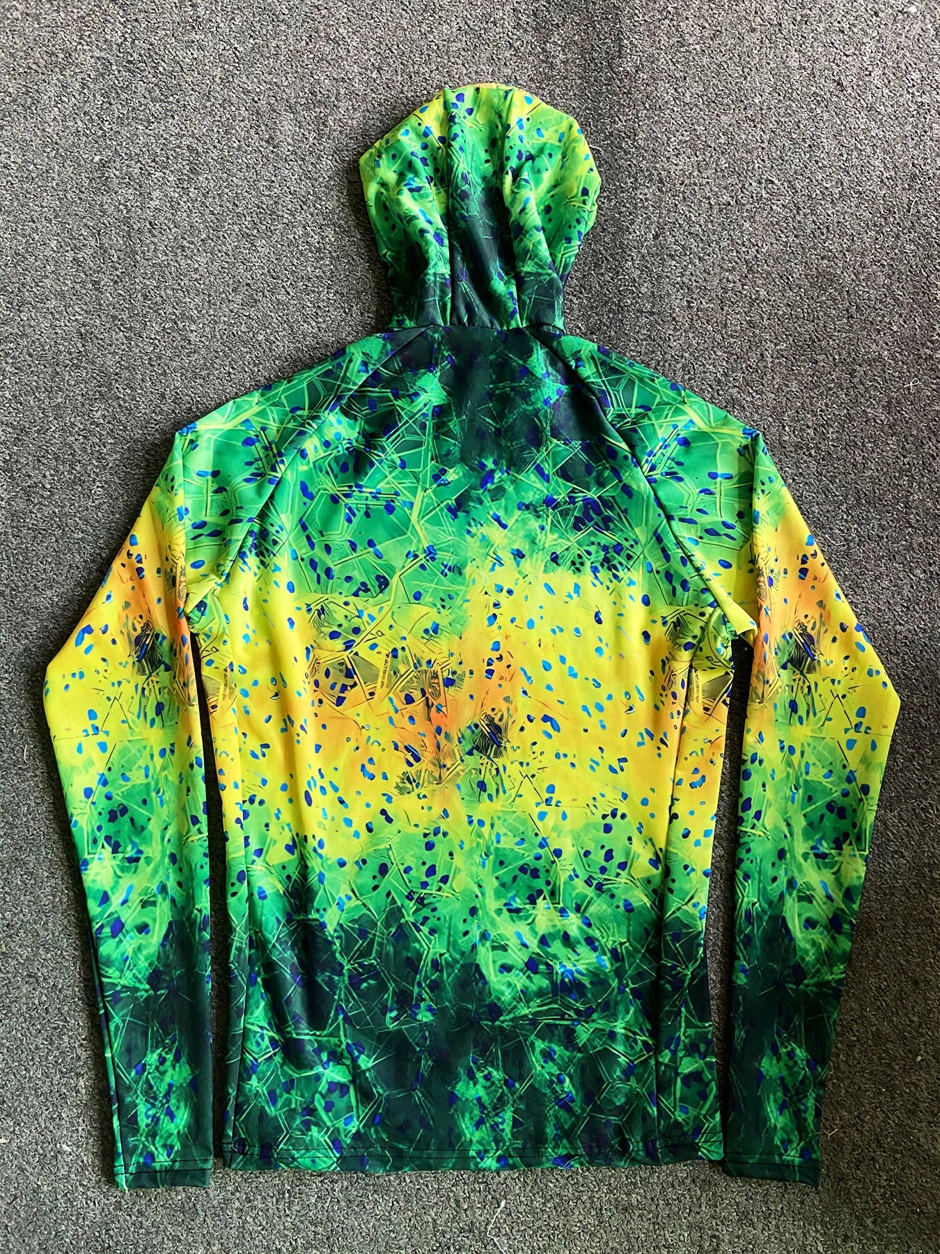 Hign-concerned Men's Long Sleeve Fishing Hoodie for Sun Protection