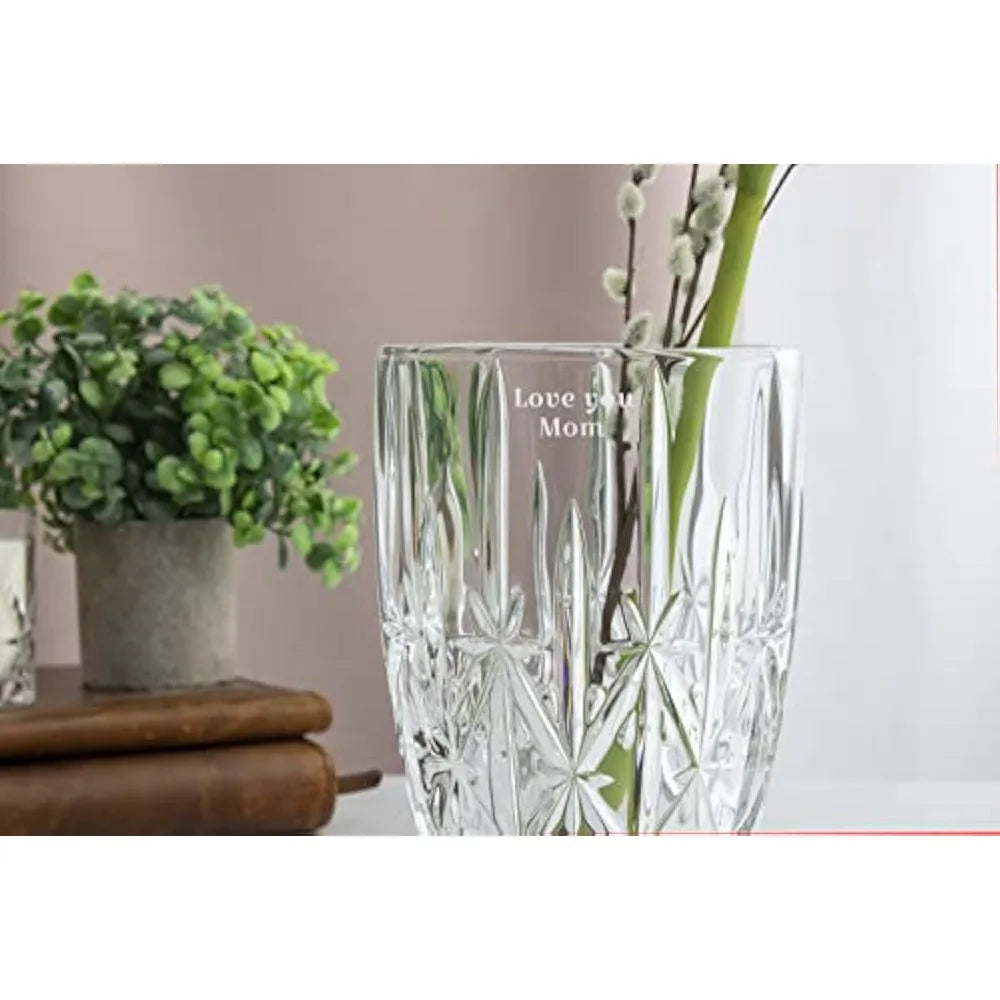 Personalized Waterford Marquis 9 Inch Sparkle Crystal Vase