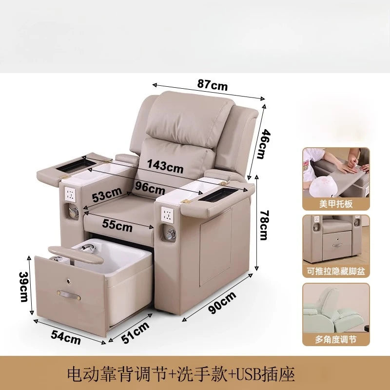 oein Spa Luxury Pedicure Chair – Electric Comfort and Relaxation