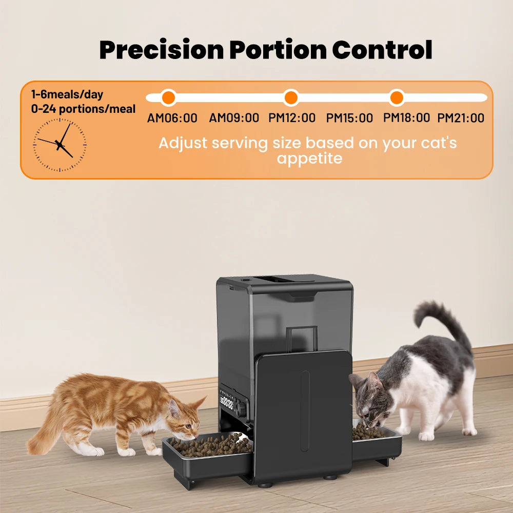 Cityflee Smart Pet Feeder For Cats And Dogs Timed Feeding