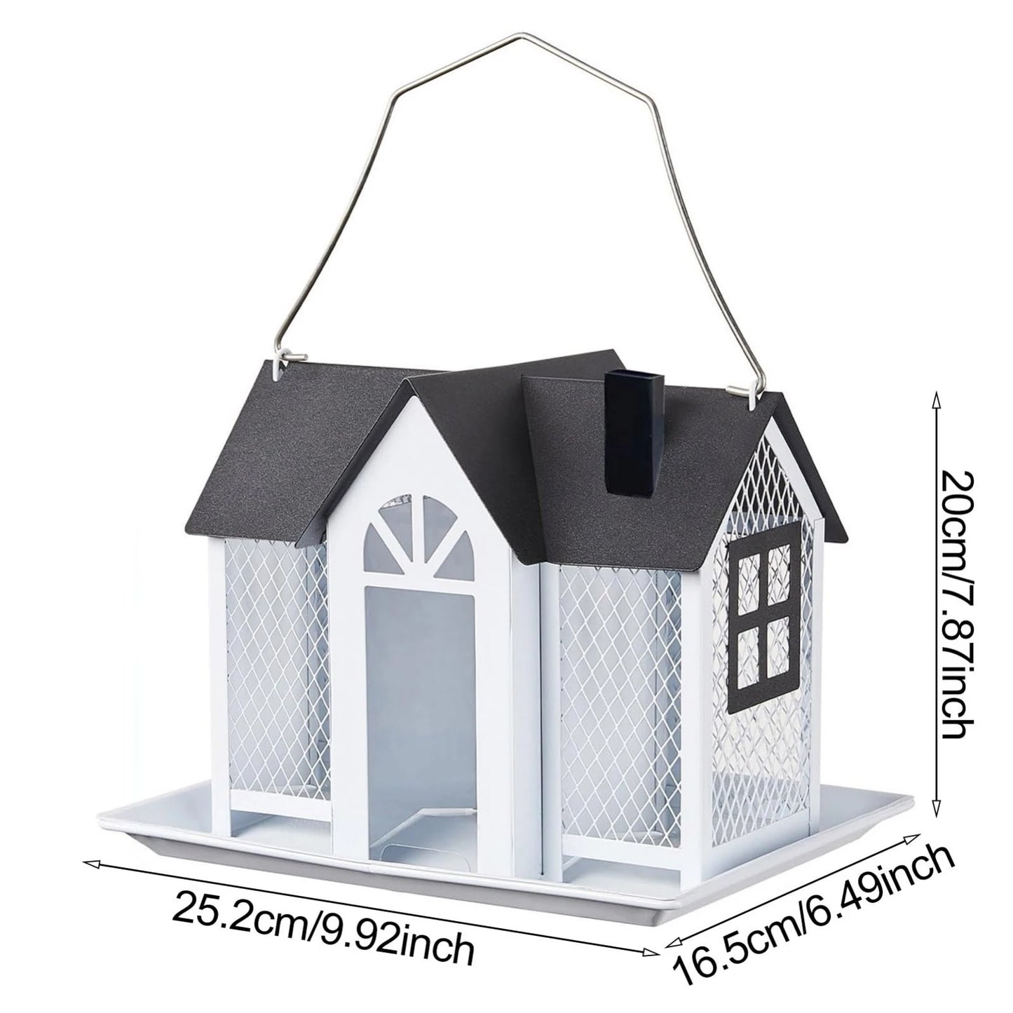 NoEnName Null Outdoor Bird Feeder – Large Capacity Design