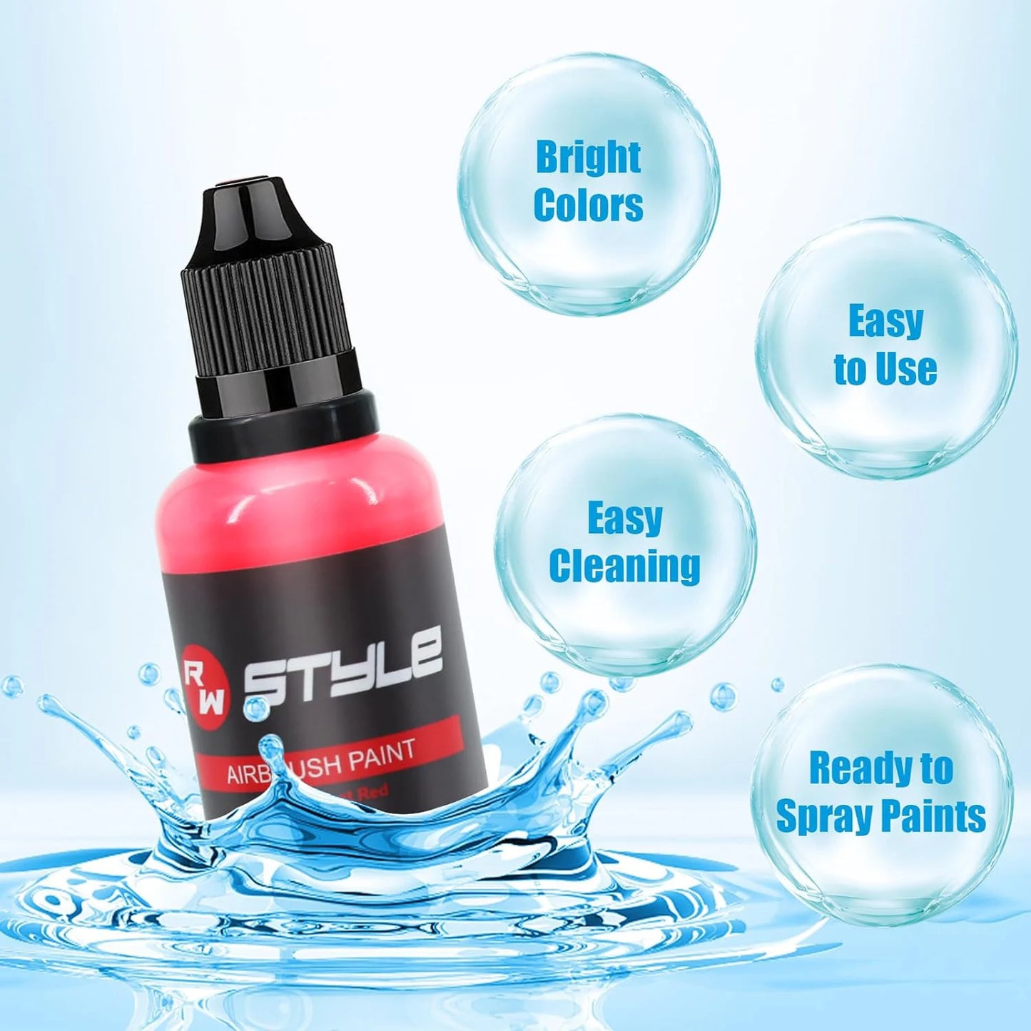 Rhinowisdom Airbrush Paint Kit For Leather And Shoes