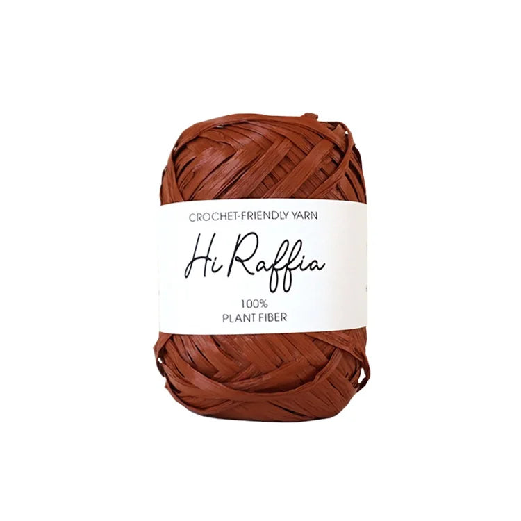 Zhejiang Natural Raffia Straw Yarn 100 Plant Fibre Crochet