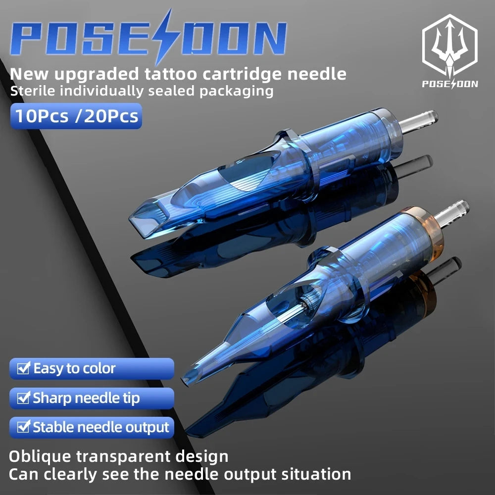 Poseidon High Quality Tattoo Pen Kit with 10PCS Needles