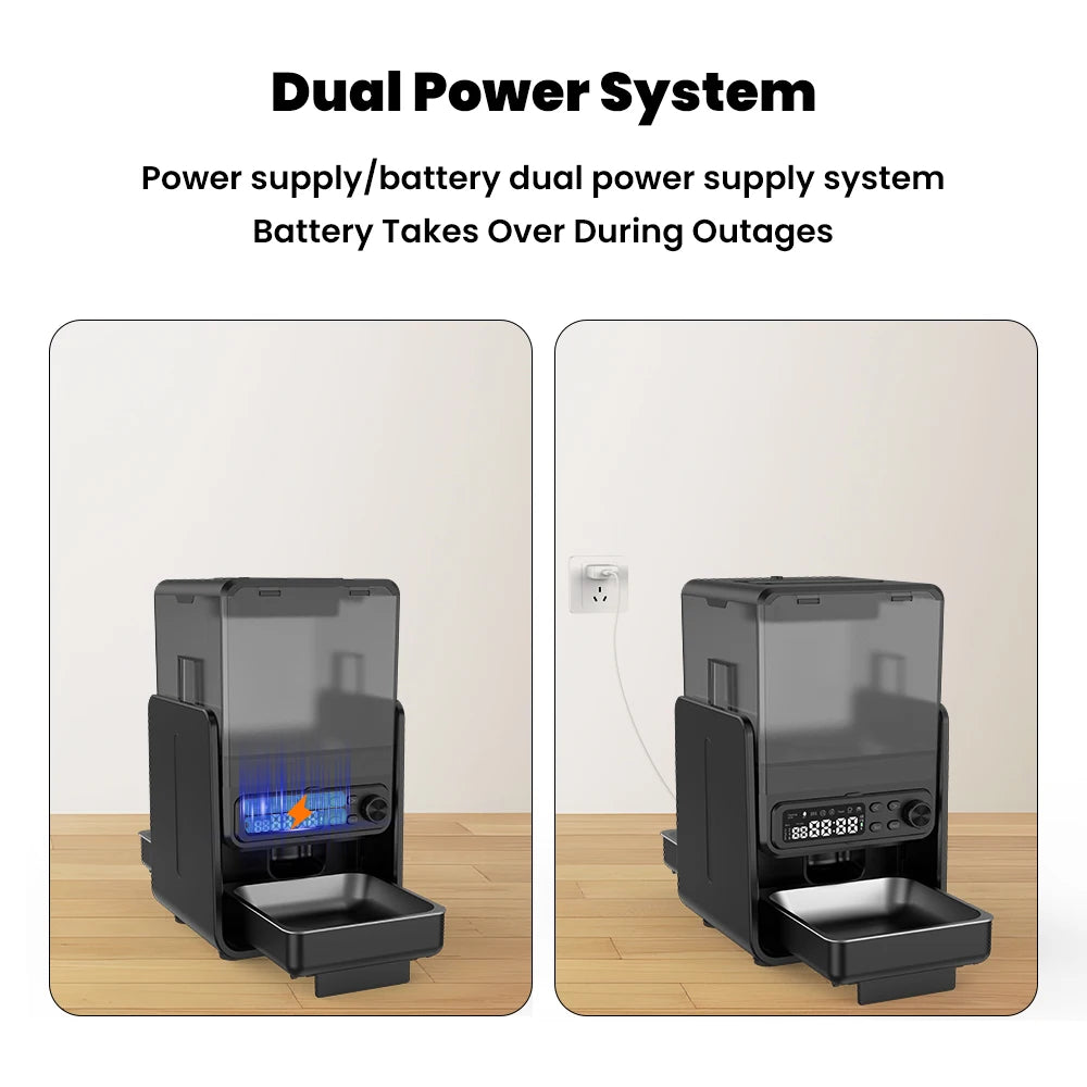 Cityflee Smart Pet Feeder For Cats And Dogs Timed Feeding