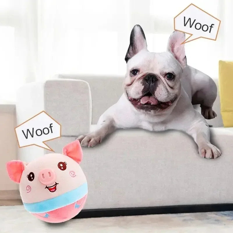 Interactive Electric Plush Cat Toy for Indoor Fun and Play