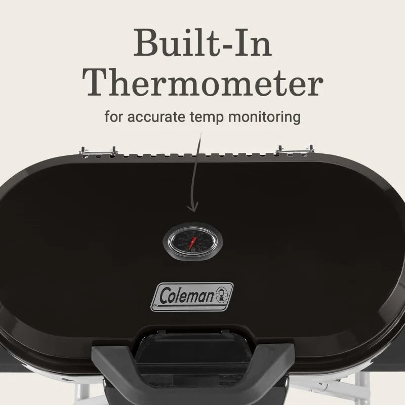 XMSJ Portable Propane Gas Grill RoadTrip 20,000 BTUs