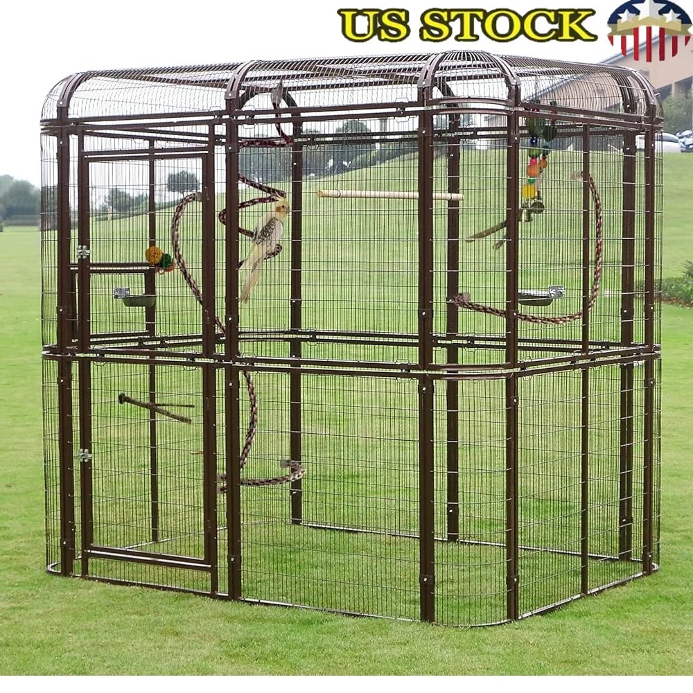 Large Bird Cage – Spacious Durable Iron Design