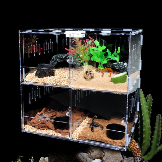 Hign Concerned Acrylic Pet Breeding Box For Reptiles