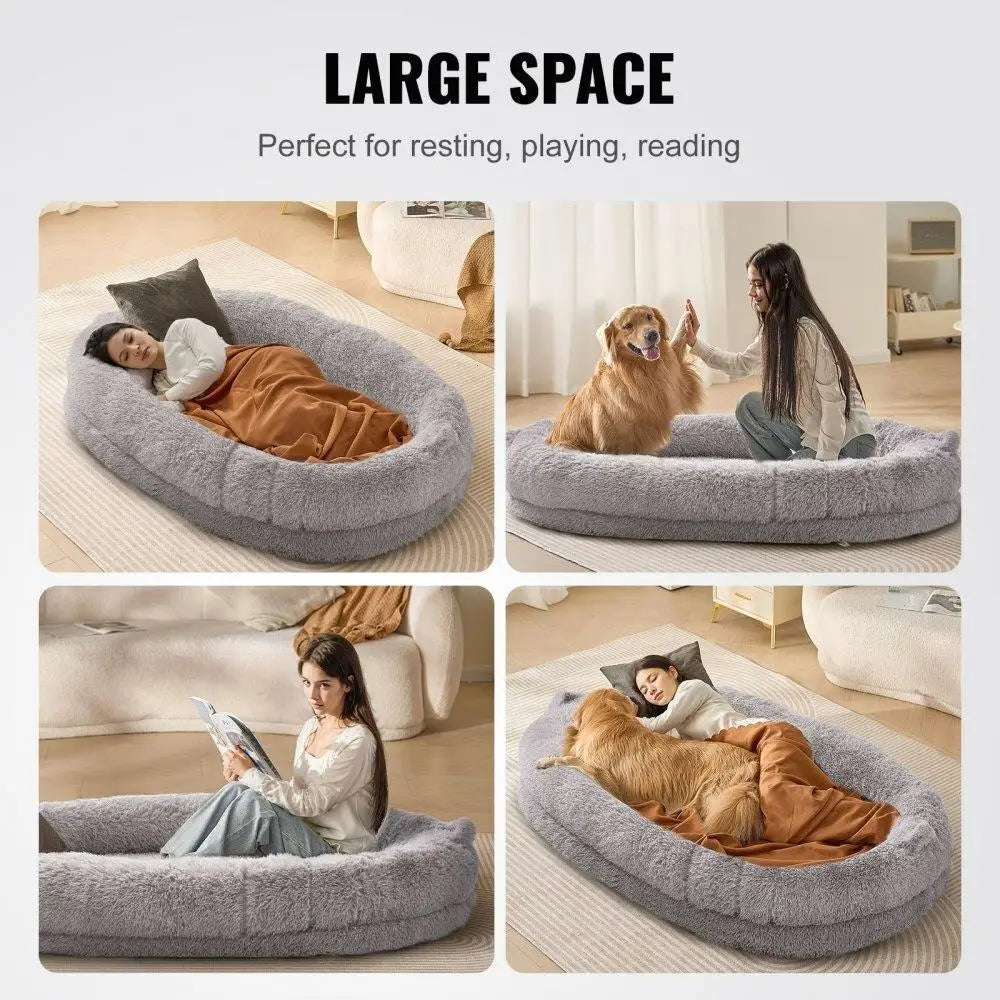 Hignconcerned Dog Bed Washable Cozy Napping Spot For Pets