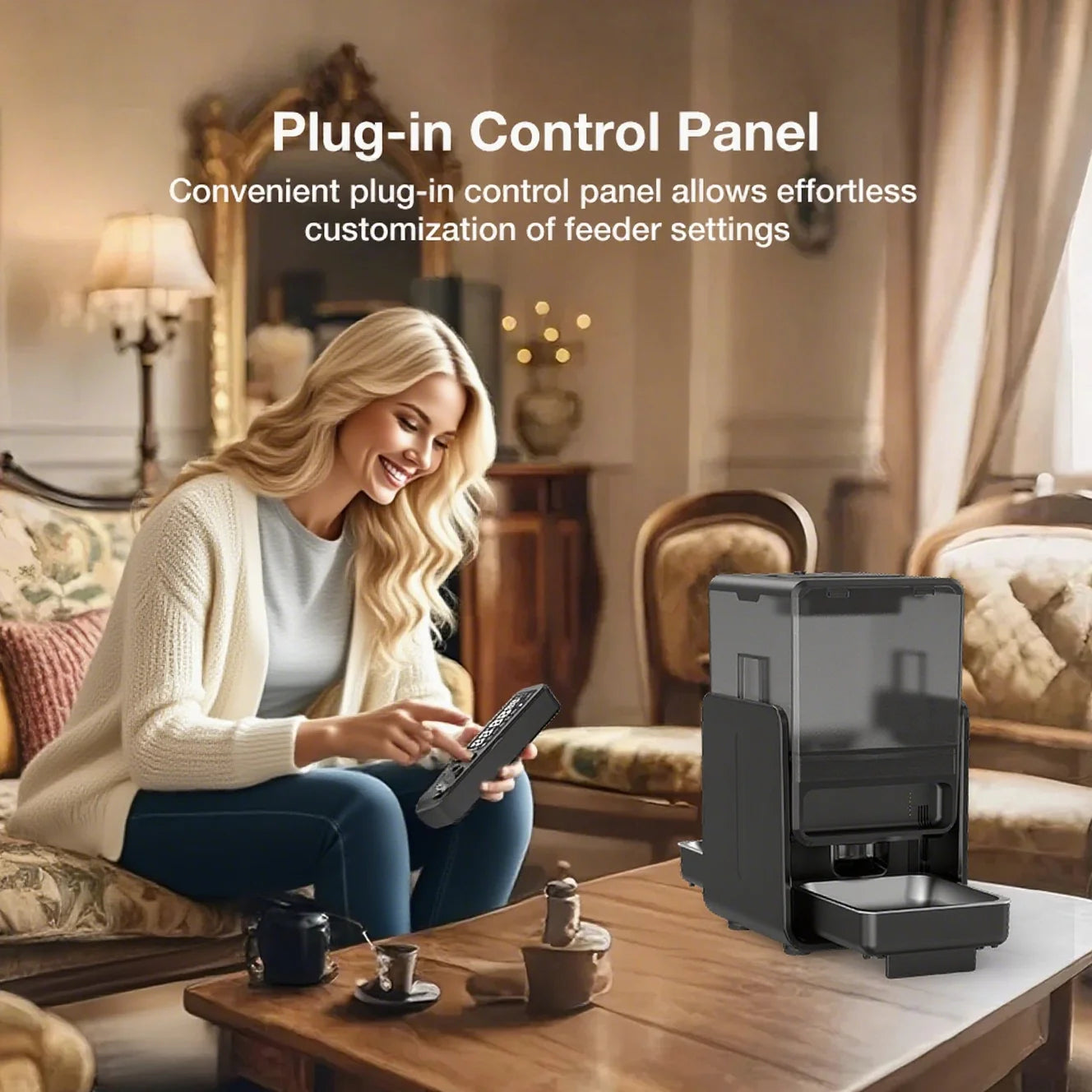 Cityflee Smart Pet Feeder For Cats And Dogs Timed Feeding