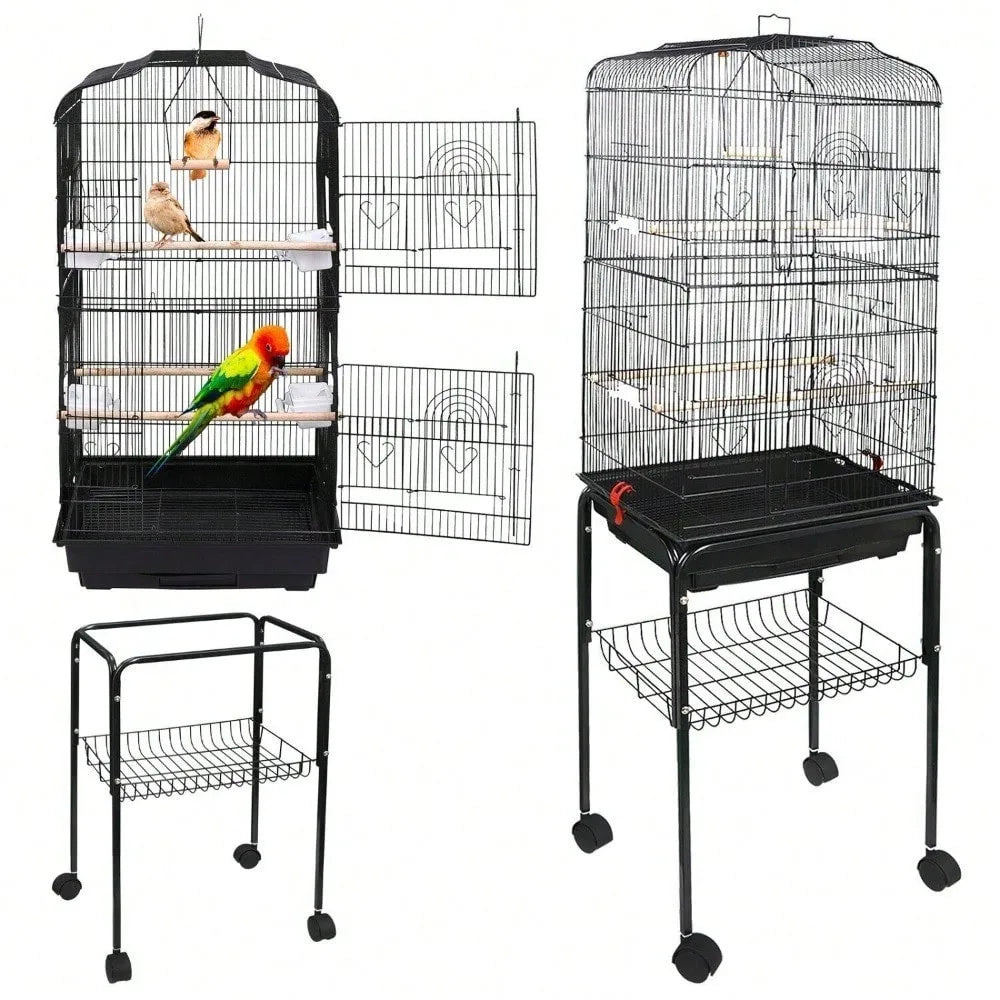 59 Inch Bird Cage – Safe and Spacious Design