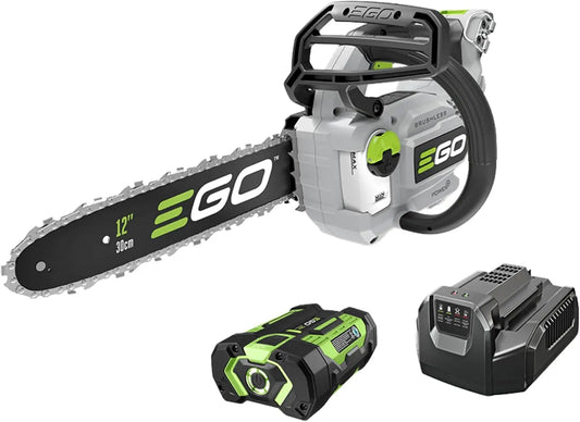 12 Inch Battery Powered Cordless Chainsaw with Charger and Battery